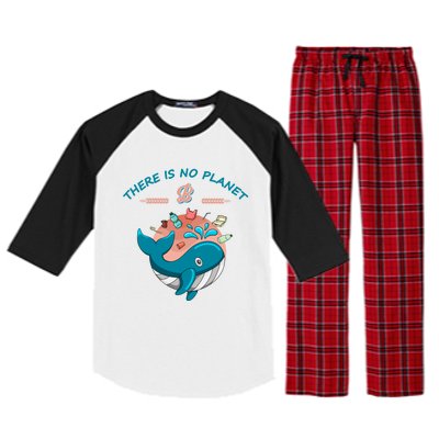 One Earth One Chance Earth Day Environtal Gift Raglan Sleeve Pajama Set