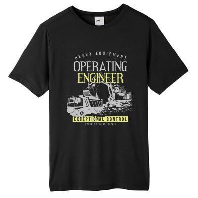 Operating Engineer Tall Fusion ChromaSoft Performance T-Shirt