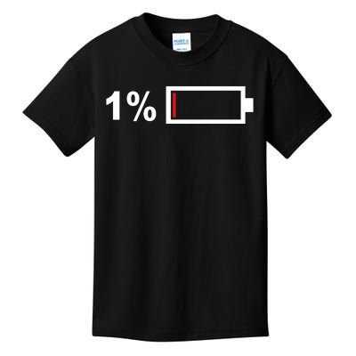 One End Of A Battery Kids T-Shirt