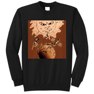 One Eyed Owl Oeo Aliens Warning Sweatshirt