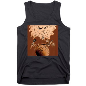 One Eyed Owl Oeo Aliens Warning Tank Top