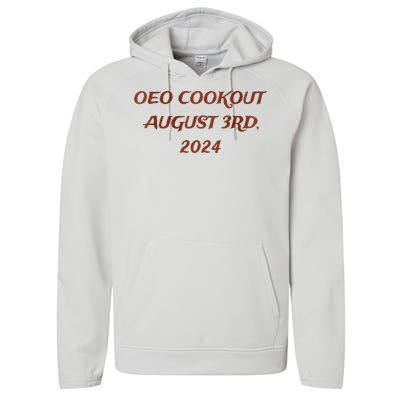 One Eyed Owl Oeo Cookout 2024 Performance Fleece Hoodie