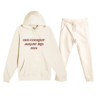 One Eyed Owl Oeo Cookout 2024 Premium Hooded Sweatsuit Set