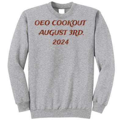 One Eyed Owl Oeo Cookout 2024 Tall Sweatshirt