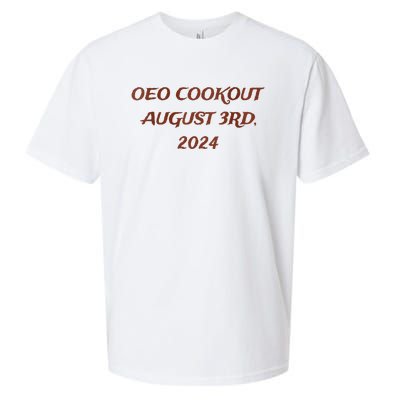 One Eyed Owl Oeo Cookout 2024 Sueded Cloud Jersey T-Shirt