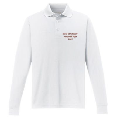 One Eyed Owl Oeo Cookout 2024 Performance Long Sleeve Polo