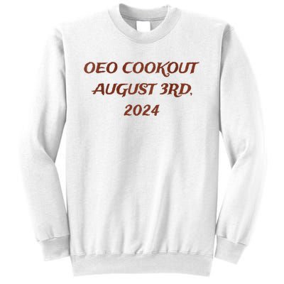 One Eyed Owl Oeo Cookout 2024 Sweatshirt