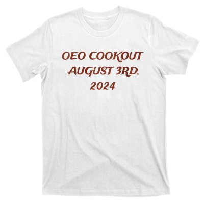 One Eyed Owl Oeo Cookout 2024 T-Shirt