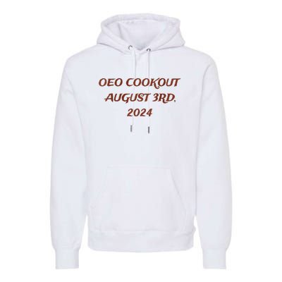 One Eyed Owl Oeo Cookout 2024 Premium Hoodie