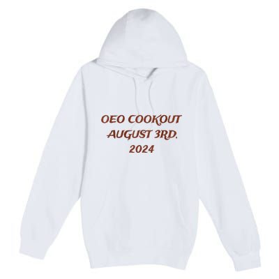 One Eyed Owl Oeo Cookout 2024 Premium Pullover Hoodie