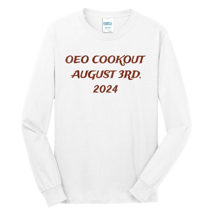 One Eyed Owl Oeo Cookout 2024 Tall Long Sleeve T-Shirt