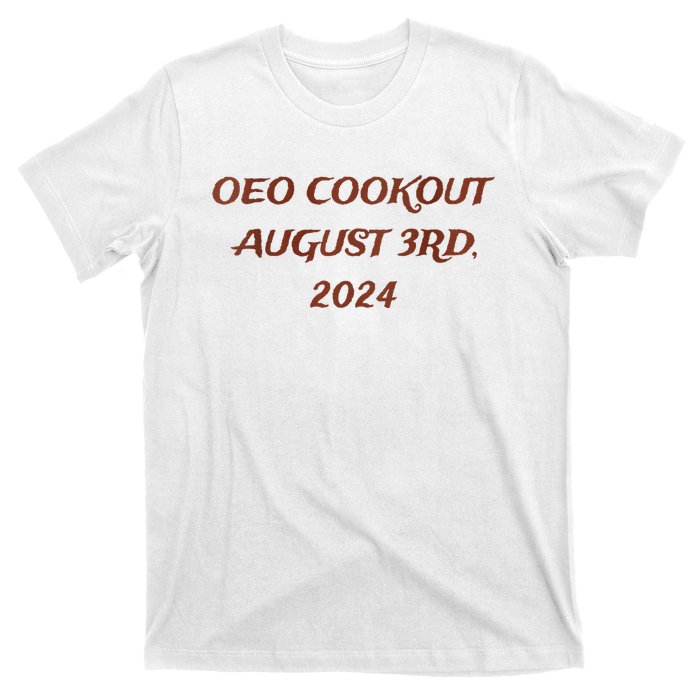 One Eyed Owl Oeo Cookout 2024 T-Shirt