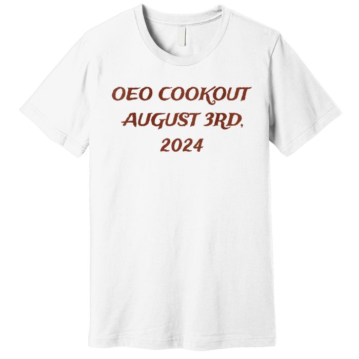 One Eyed Owl Oeo Cookout 2024 Premium T-Shirt