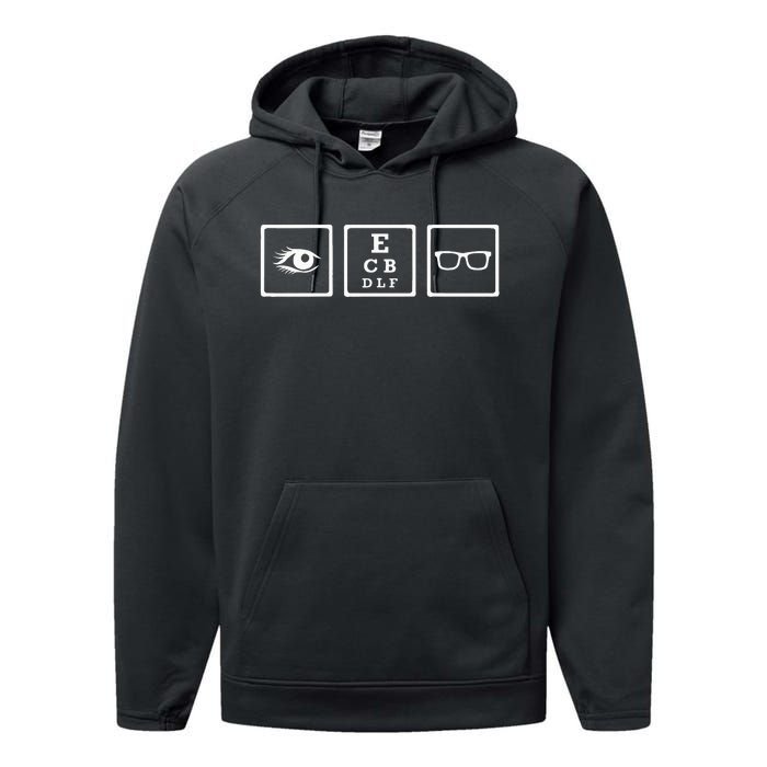 Optician Equipment Performance Fleece Hoodie