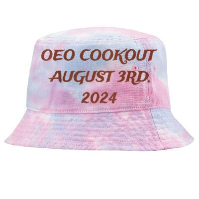 One Eyed Owl Oeo Cookout 2024 Tie-Dyed Bucket Hat