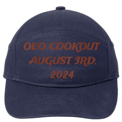 One Eyed Owl Oeo Cookout 2024 7-Panel Snapback Hat