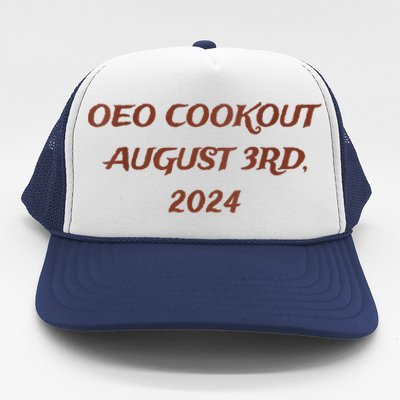 One Eyed Owl Oeo Cookout 2024 Trucker Hat