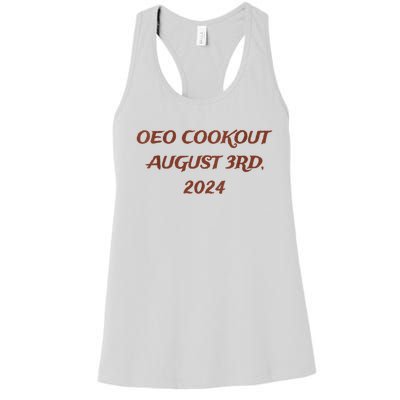 One Eyed Owl Oeo Cookout 2024 Women's Racerback Tank