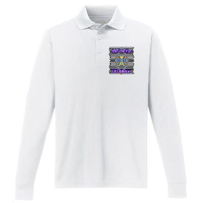 Oblivion Eye Premium Performance Long Sleeve Polo