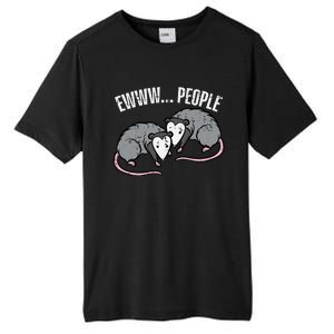 Opossums Ewww People Funny Possum Introvert Tall Fusion ChromaSoft Performance T-Shirt