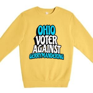 Ohio Election Reform Stop Gerrymandering In Ohio Premium Crewneck Sweatshirt