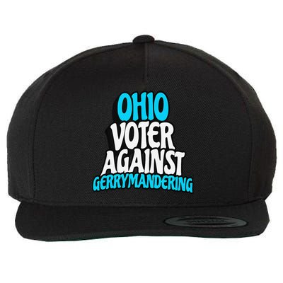 Ohio Election Reform Stop Gerrymandering In Ohio Wool Snapback Cap