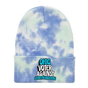 Ohio Election Reform Stop Gerrymandering In Ohio Tie Dye 12in Knit Beanie