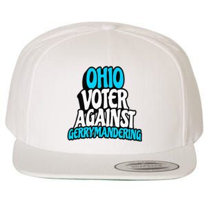 Ohio Election Reform Stop Gerrymandering In Ohio Wool Snapback Cap