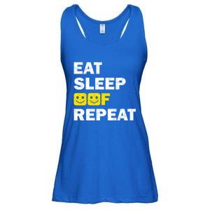 Oof Eat Sleep Oof Repeat Funny Meme Gamer Gaming Gift Cool Gift Ladies Essential Flowy Tank