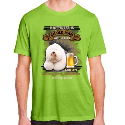 Old English Sheepdog Sitting Near Gift For You Gift Adult ChromaSoft Performance T-Shirt