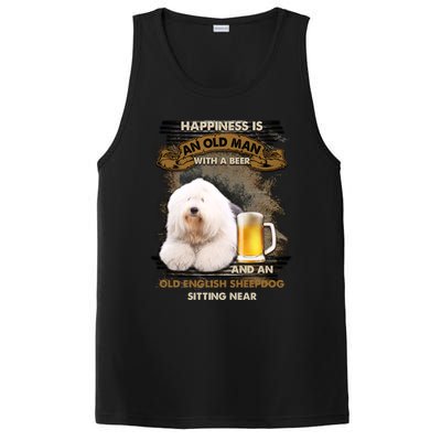 Old English Sheepdog Sitting Near Gift For You Gift PosiCharge Competitor Tank