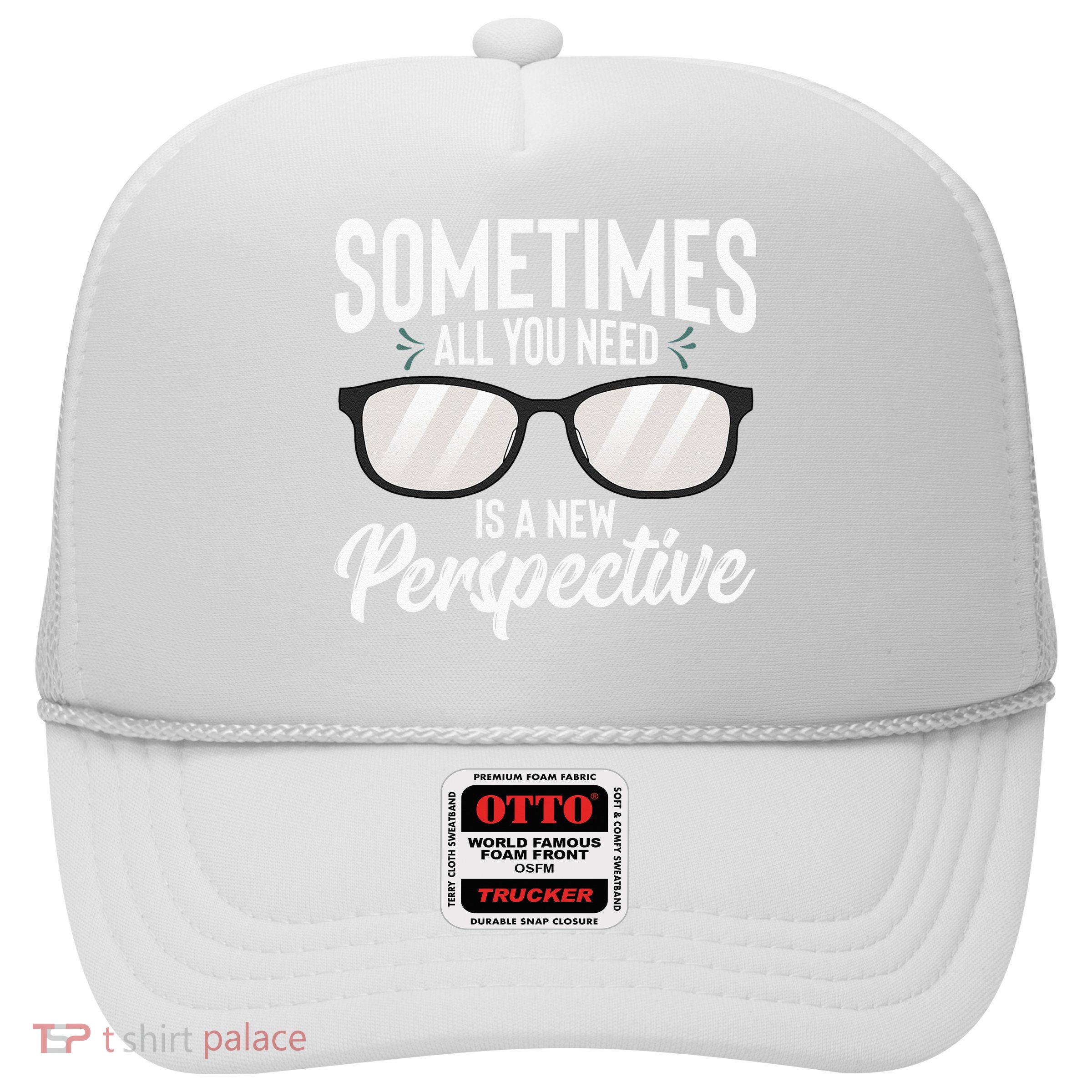 Optician Eyeglasses Sometimes All You Need A New Perspective Trucker Hat