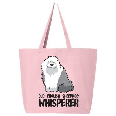 Old English Sheepdog Whisperer Cute Sheepdog Gift 25L Jumbo Tote