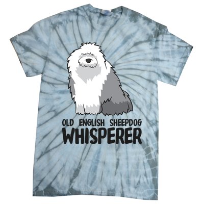 Old English Sheepdog Whisperer Cute Sheepdog Gift Tie-Dye T-Shirt