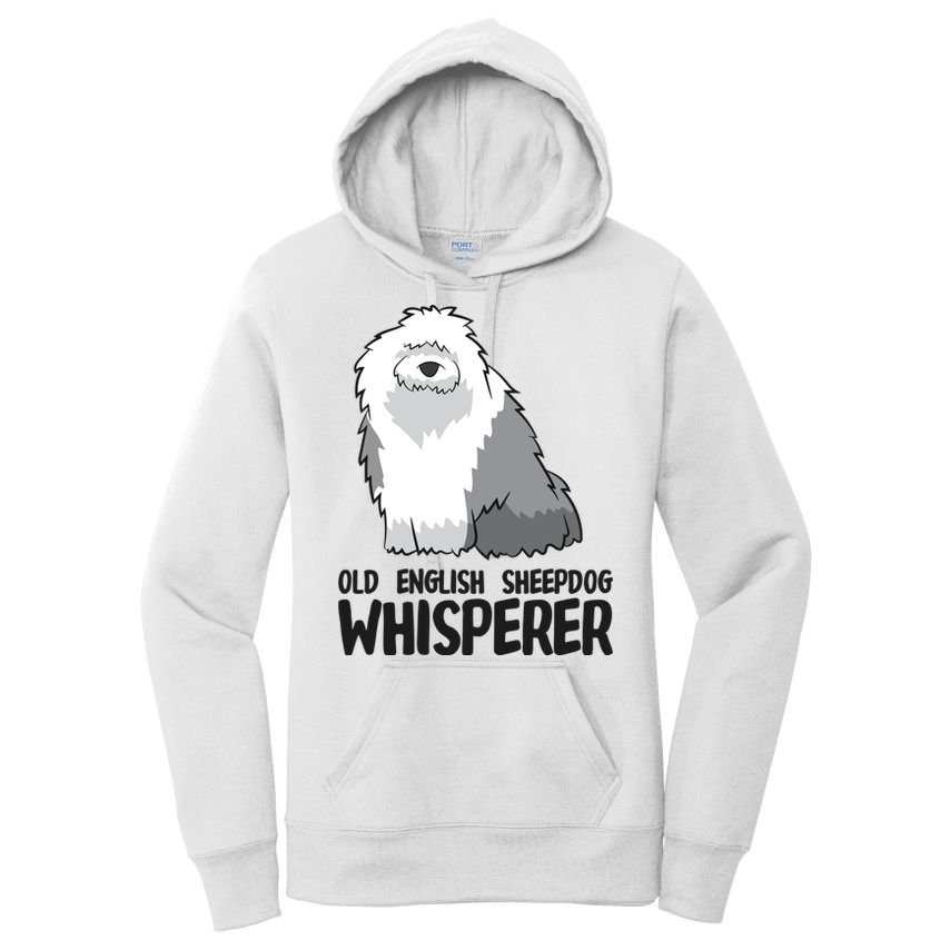 Old English Sheepdog Whisperer Cute Sheepdog Gift Women's Pullover Hoodie