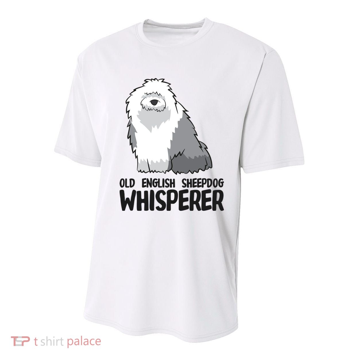 Old English Sheepdog Whisperer Cute Sheepdog Gift Youth Performance Sprint T-Shirt