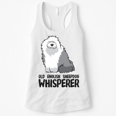 Old English Sheepdog Whisperer Cute Sheepdog Gift Womens Tank Top