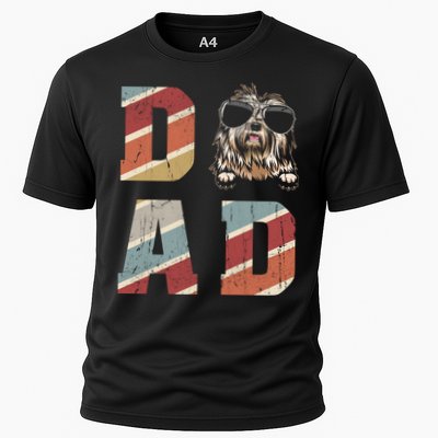 Old English Sheepdog Dad Cool For Dog Dad Retro Vintage Funny Gift Performance Shirt