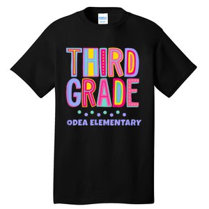 ODEA ELEMENTARY THIRD GRADE Tall T-Shirt