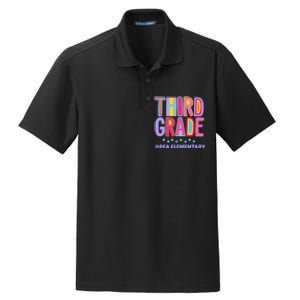 ODEA ELEMENTARY THIRD GRADE Dry Zone Grid Polo