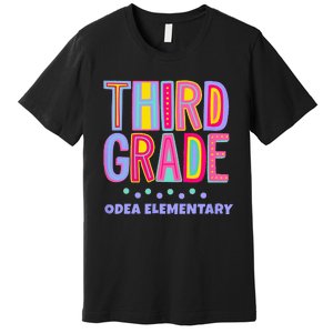 ODEA ELEMENTARY THIRD GRADE Premium T-Shirt