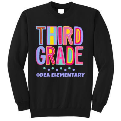 ODEA ELEMENTARY THIRD GRADE Tall Sweatshirt