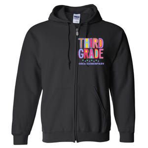 ODEA ELEMENTARY THIRD GRADE Full Zip Hoodie