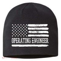 Operating Engineer USA Flag Sustainable Beanie