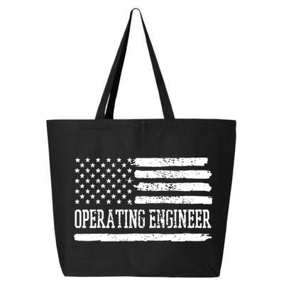 Operating Engineer USA Flag 25L Jumbo Tote