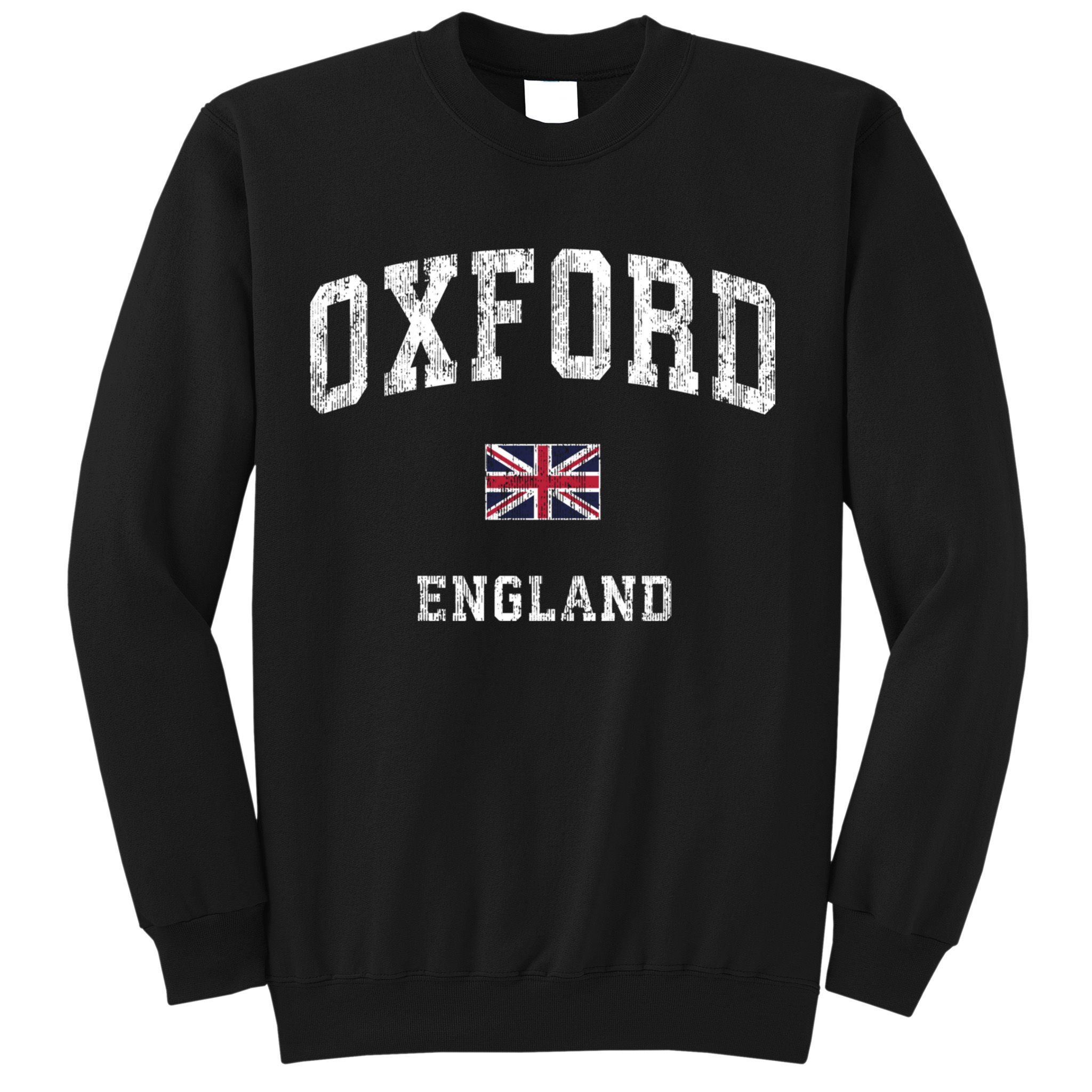 Oxford England Vintage Athletic Sports Design Sweatshirt