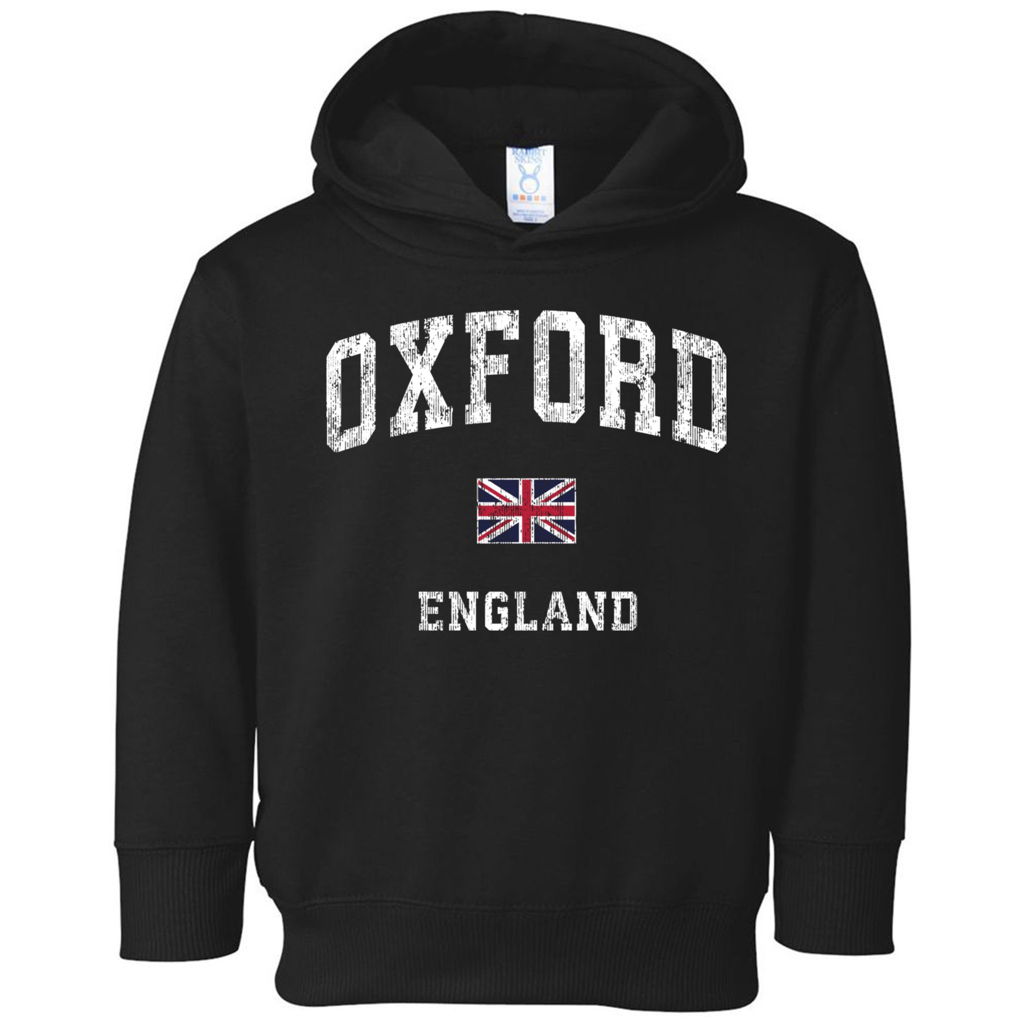 Oxford England Vintage Athletic Sports Design Toddler Hoodie