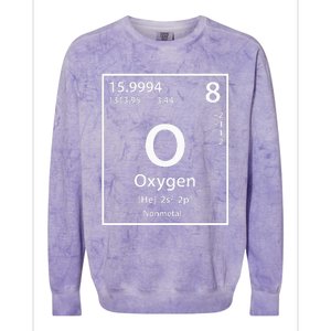 Oxygen Element (White) Colorblast Crewneck Sweatshirt