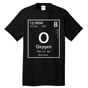 Oxygen Element (White) Tall T-Shirt