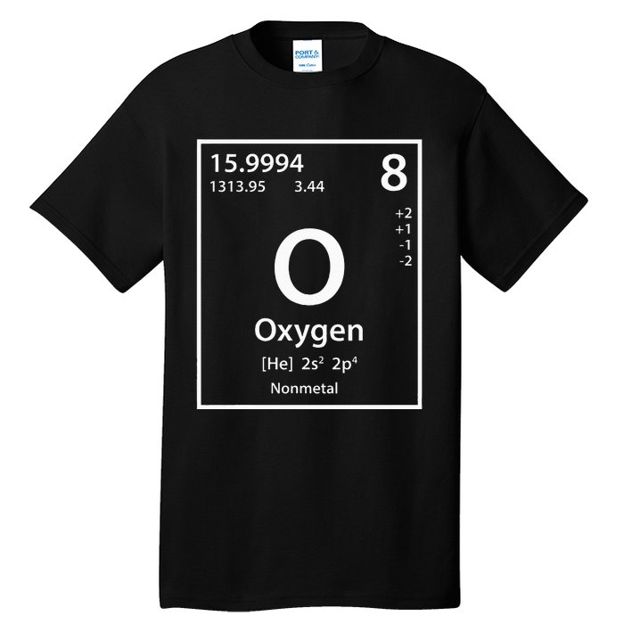 Oxygen Element (White) Tall T-Shirt